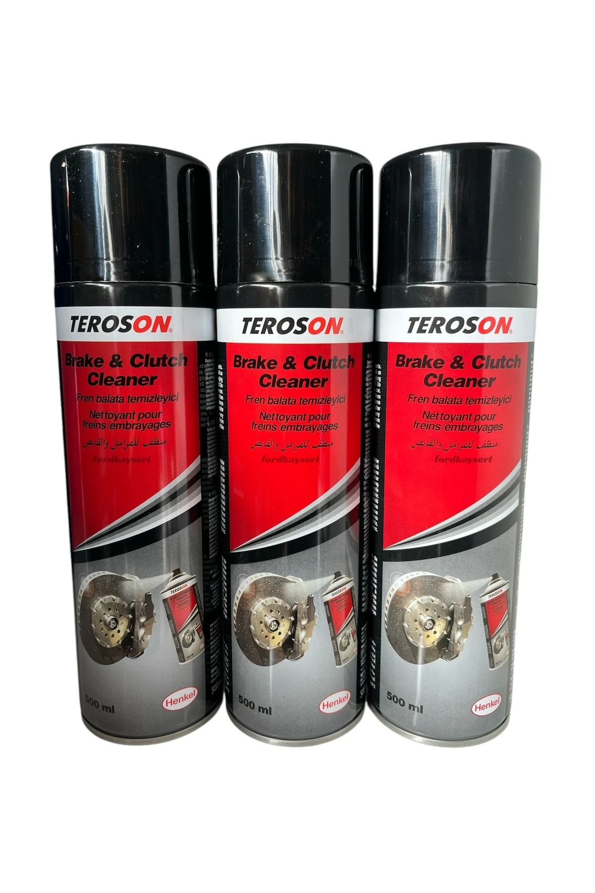 Henkel Teroson Balata Spreyi - Genel Temizleme Sprey 3 Adet A+++ Kalite