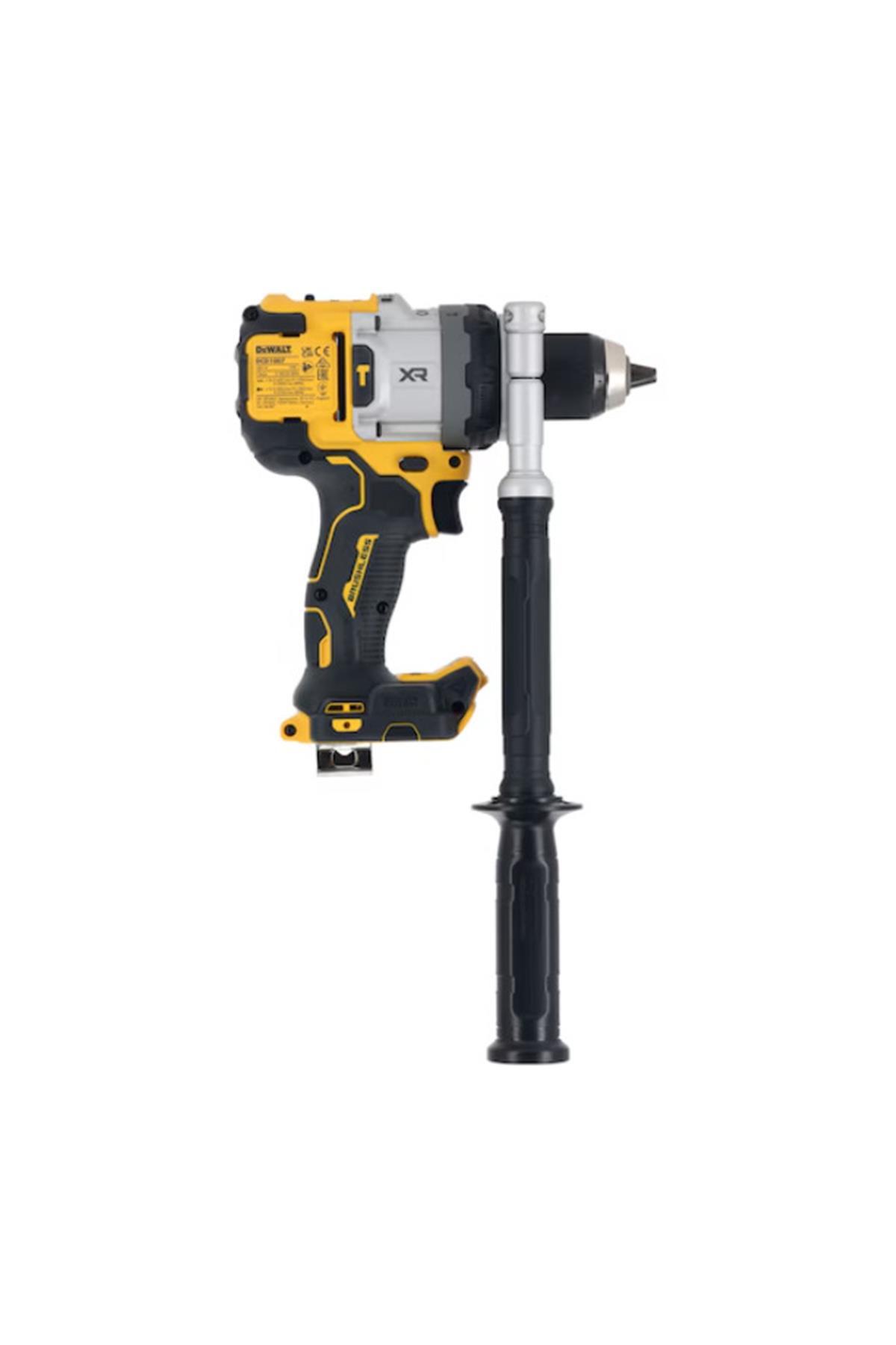 DEWALT DCD1007NT XR Premium Kömürsüz Darbeli Matkap 169Nm (Aküsüz)