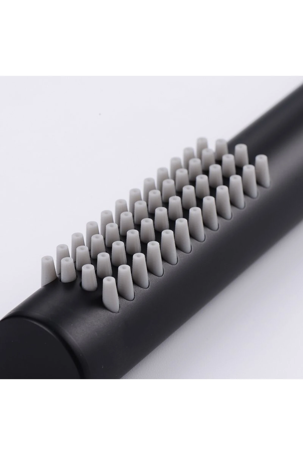 El Duş Başlığı Pirinç Metal Oval Siyah Ke101-b