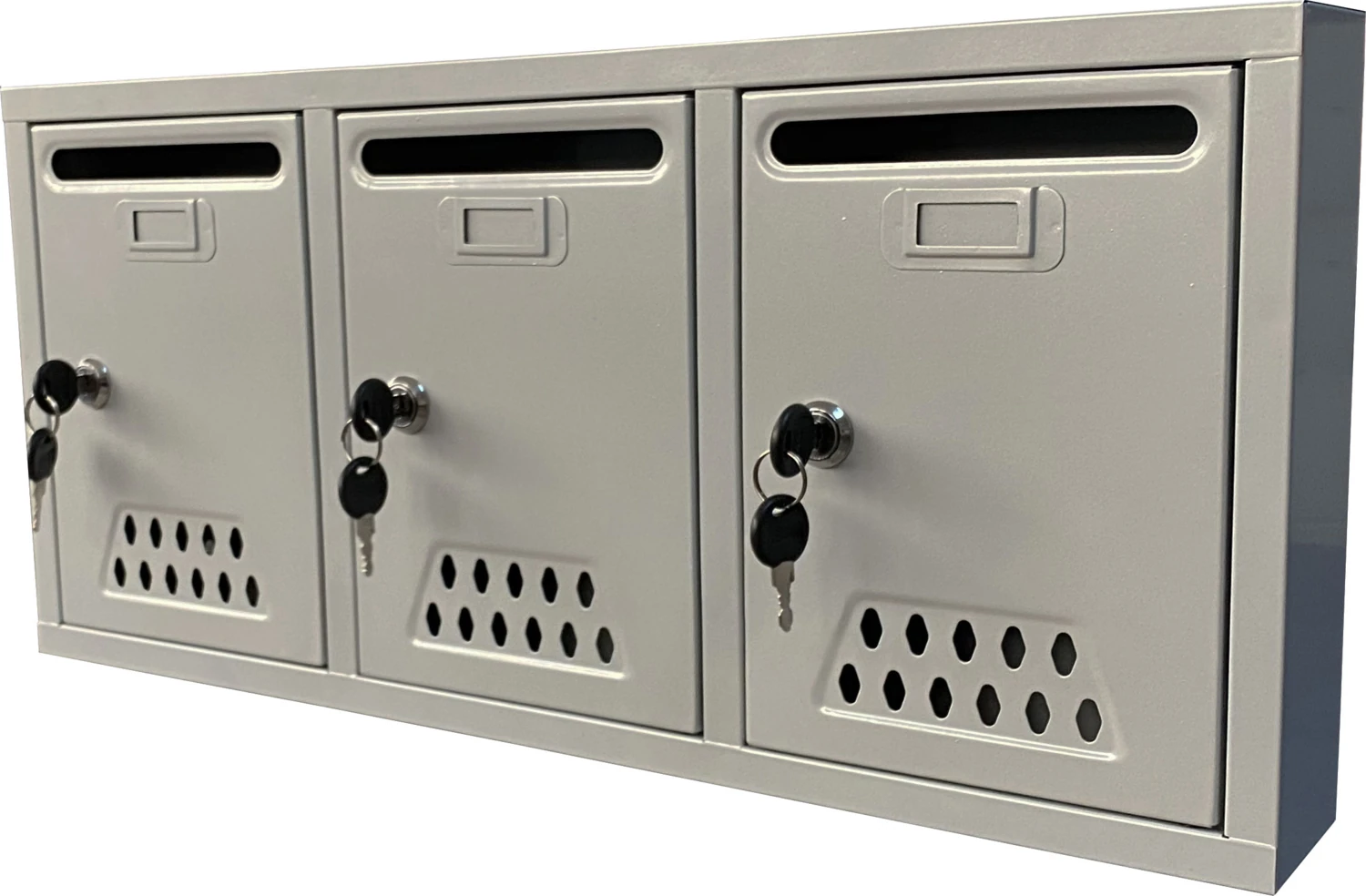 Posta Kutusu 3'lü Gri