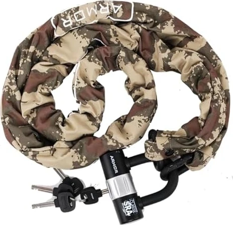 712MV Military Series Çelik Zincir 12MMX180CM + U Bar