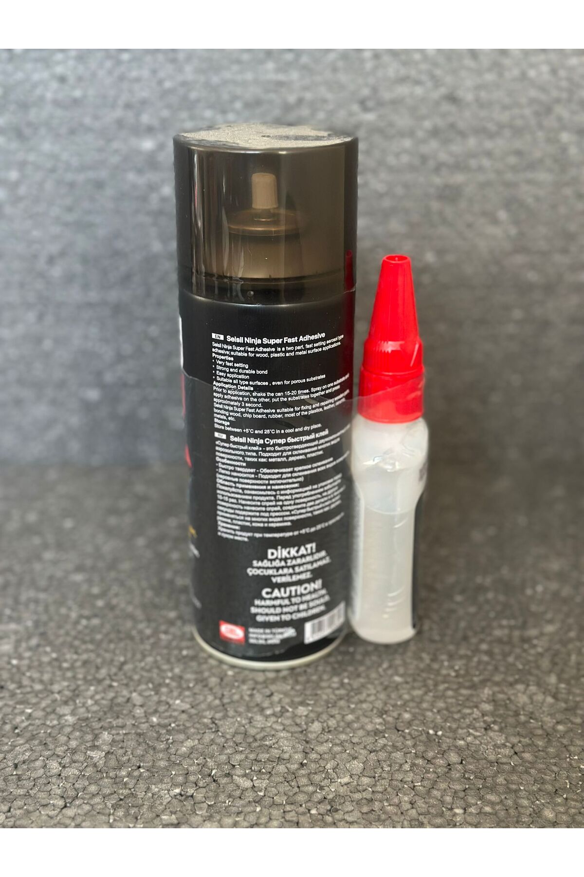 Süper Hızlı Yapıştırıcı 400ml + 100gr – Hızlı ve Güçlü Etki