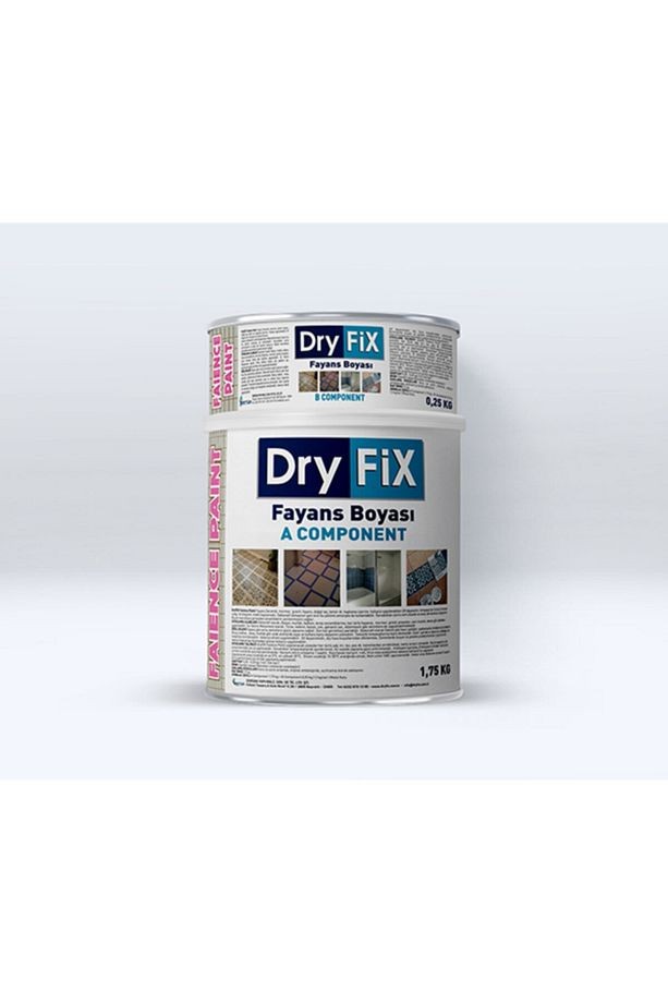 Fayans Boyası Beyaz Fp01 2kg + Sıvı Cam 2kg + Kaydırmaz Solüsyon 0.5 Lt Set