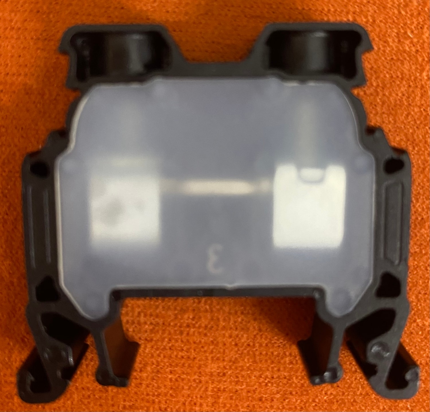 1044 Mrk 10MM² Vida Bağlantılı Ray Klemens Siyah