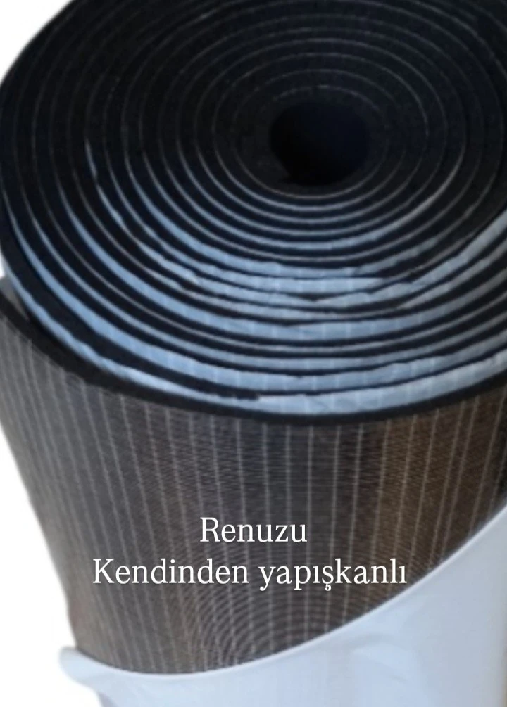 Araç Oto Ses Yalıtım Malzemesi 120 x 50 cm Bantlı 9 mm Oto Yalıtım Malzemesi
