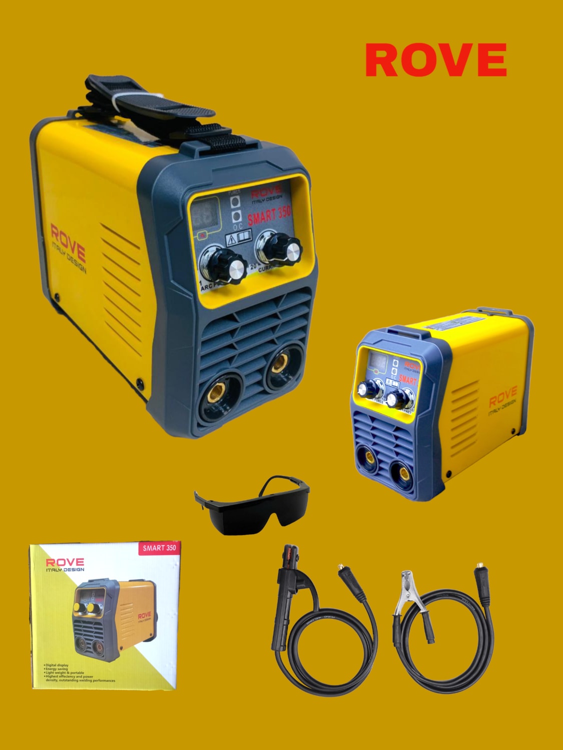 Smart 350 Yeni Nesil Inverter Mini Kaynak Makinesi Italy Desing
