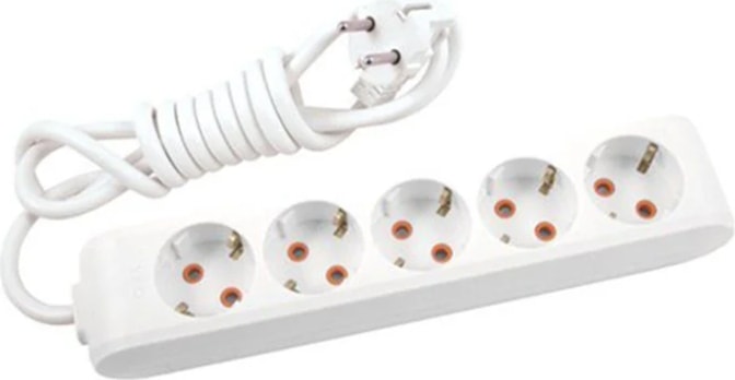 5'li 2 Metre Çoklu Priz
