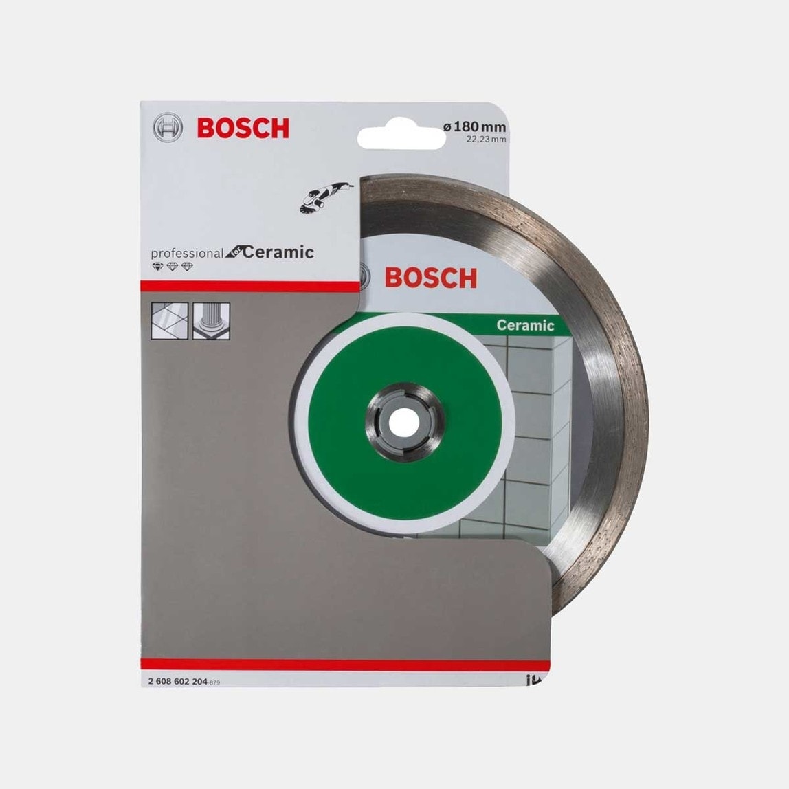 Elmas Kesme Diski Seramik Için 180 mm