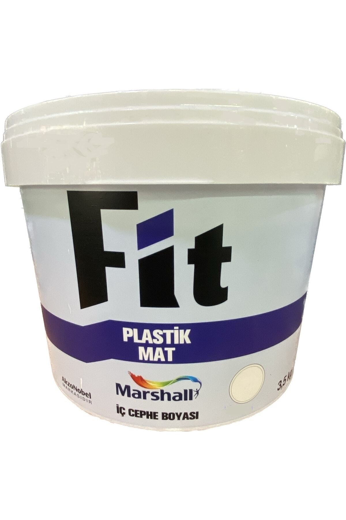 MARSHALL 1fit Plastik Iç Cephe Boyası 10 Kg + Tavan Boyası 10 Kg + 5 Parça Boyama Seti