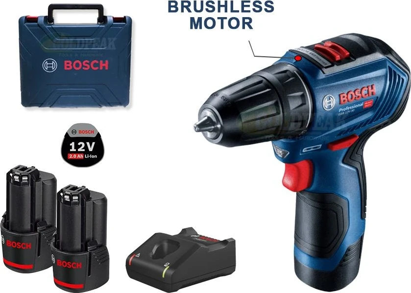 Gsr 12V-30 Profesyonel Akülü Delme Vidalama Makinesi 12 V 2 Ah