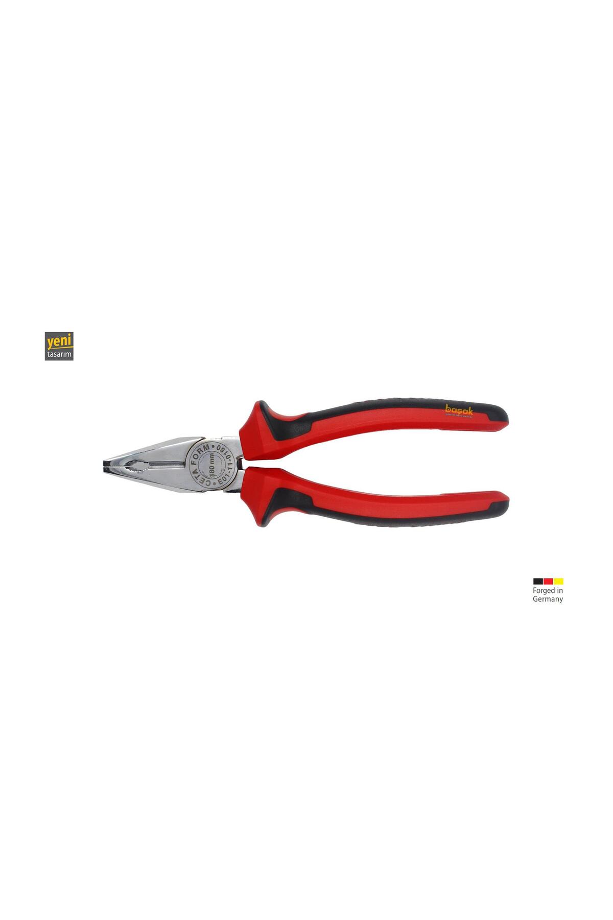 180 Mm Kombine Pense Parlak Krom-duotech Sap E01-11-0180