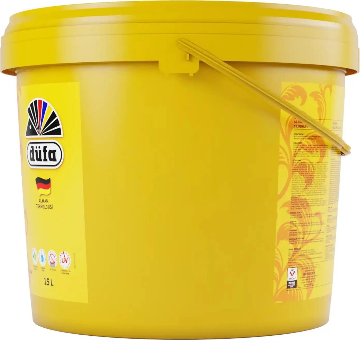 Silosan Silikonlu İpek Mat Beyaz 15 l