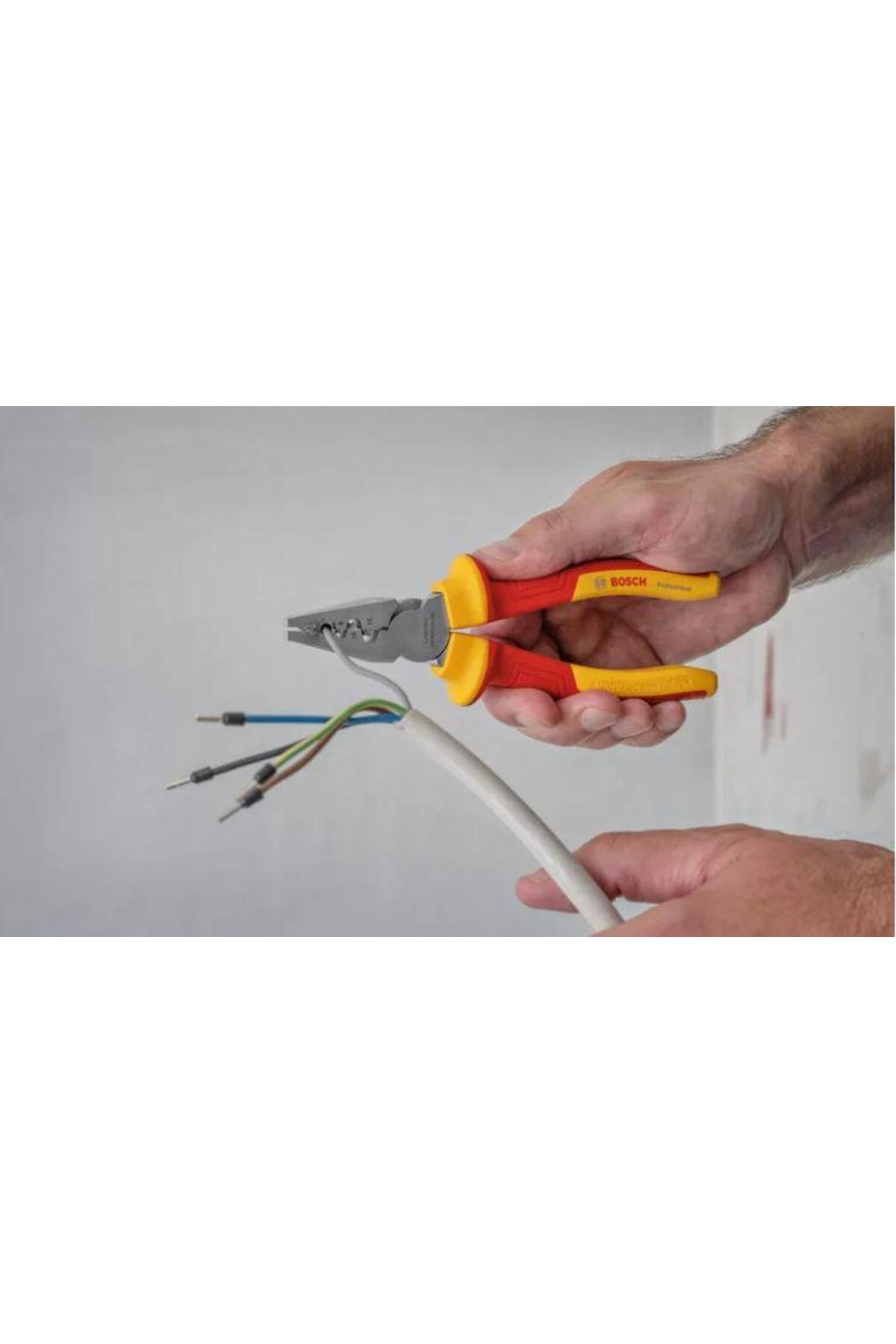 Vde Sıkma Pensesi 180 Mm