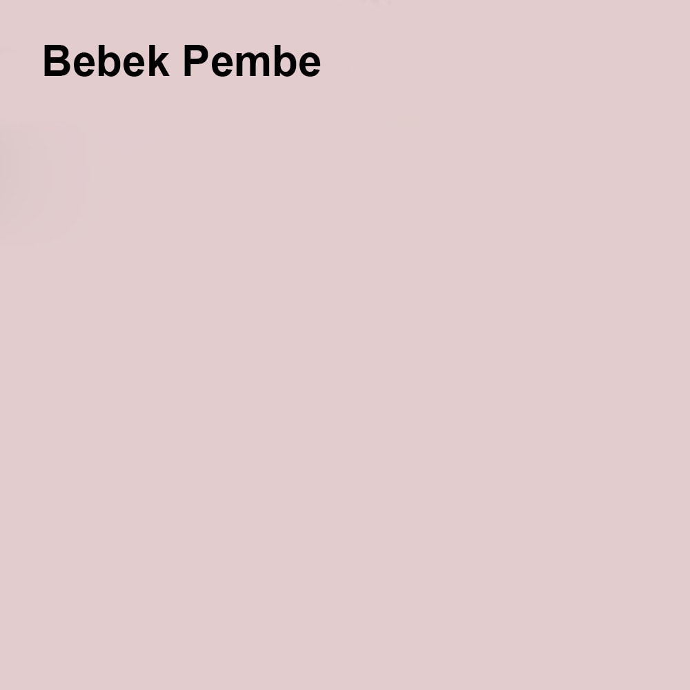 Silikonlu Özel Mat Bebek Pembe 0,75 Lt (1 Kg)