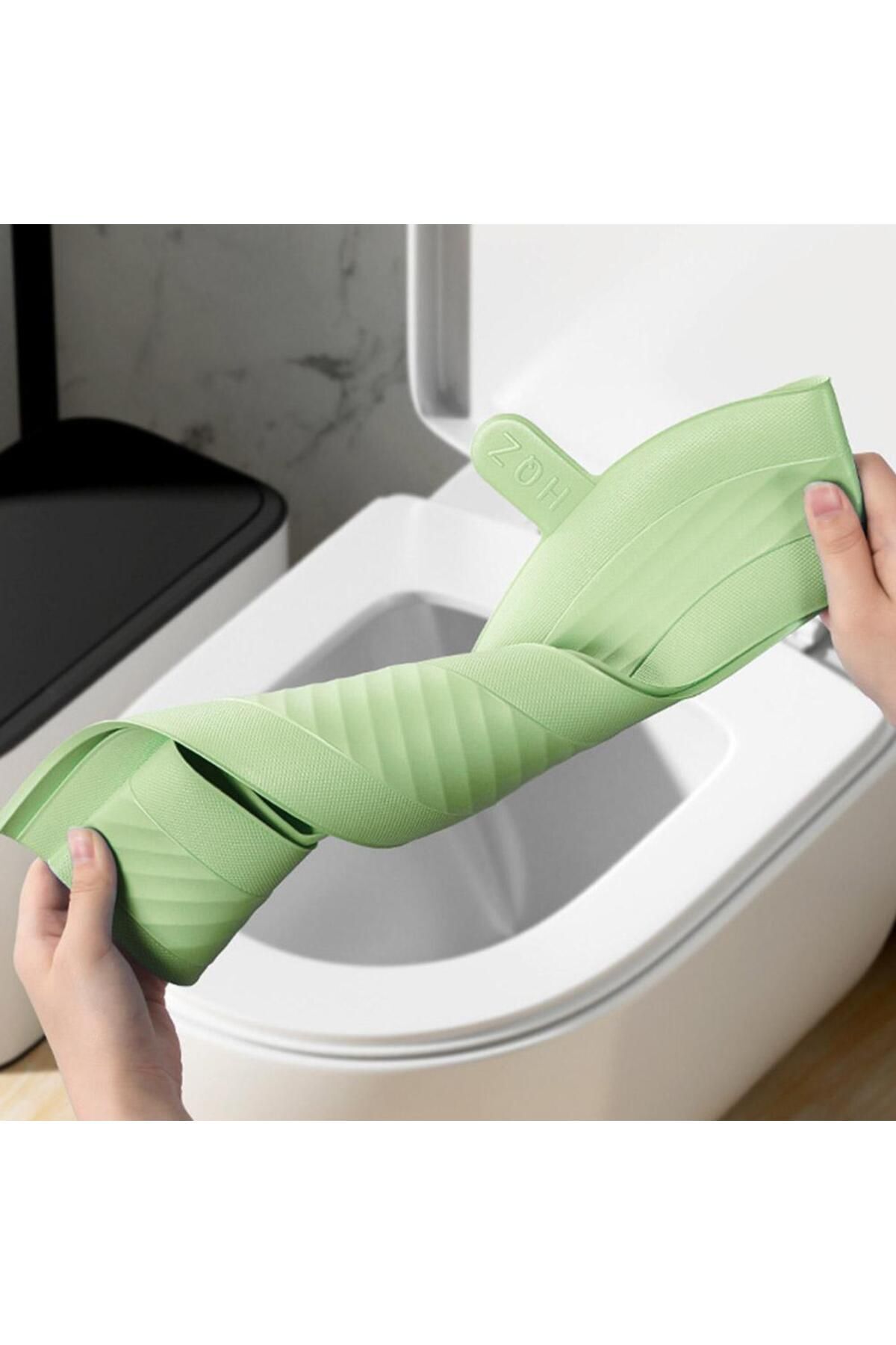 Evrensel Tuvalet Klozet Kapağı Süngeri Su Geçirmez Yumuşak Yıkanabilir Klozet Kılıfı Minderi