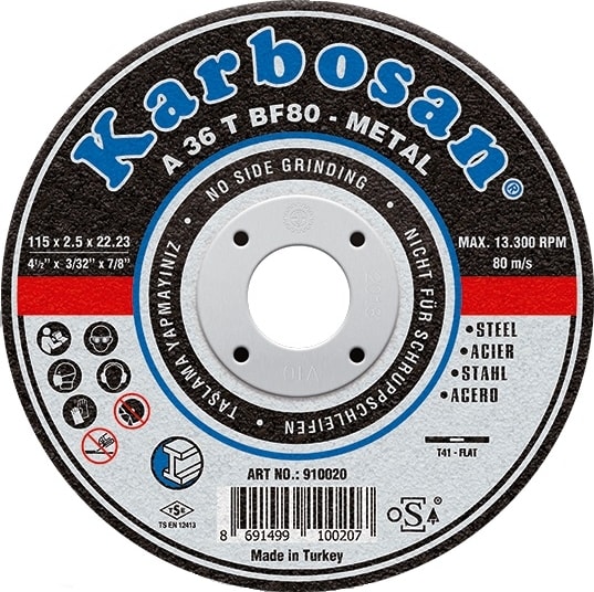 KARBOSAN Metal Kesıcı 350 x 3,5 x 25,4