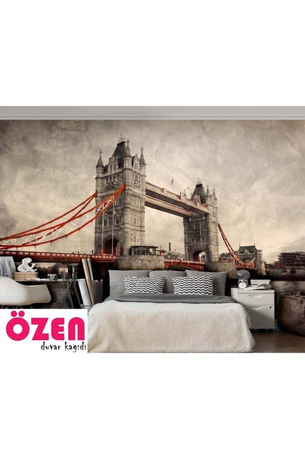 Vintage Tower Bridge Duvar Kağıdı