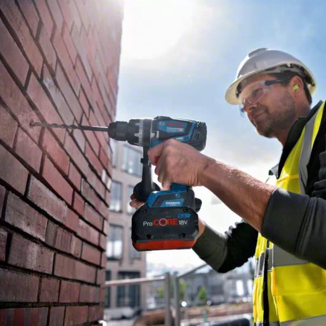 BOSCH Professional GSB 18V-150 C Akülü Darbeli Delme Vidalama 2x8 AH - 06019J5105