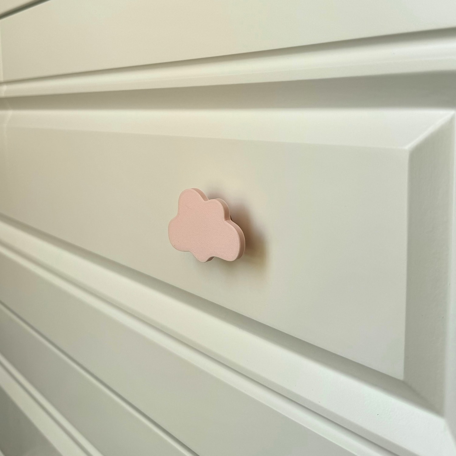 pembe Bulut Dolap Kulpu -Çocuk Odası, Mutfak ve Banyo Için Modern, Şık ve Dayanıklı Mobilya Kulp, Db