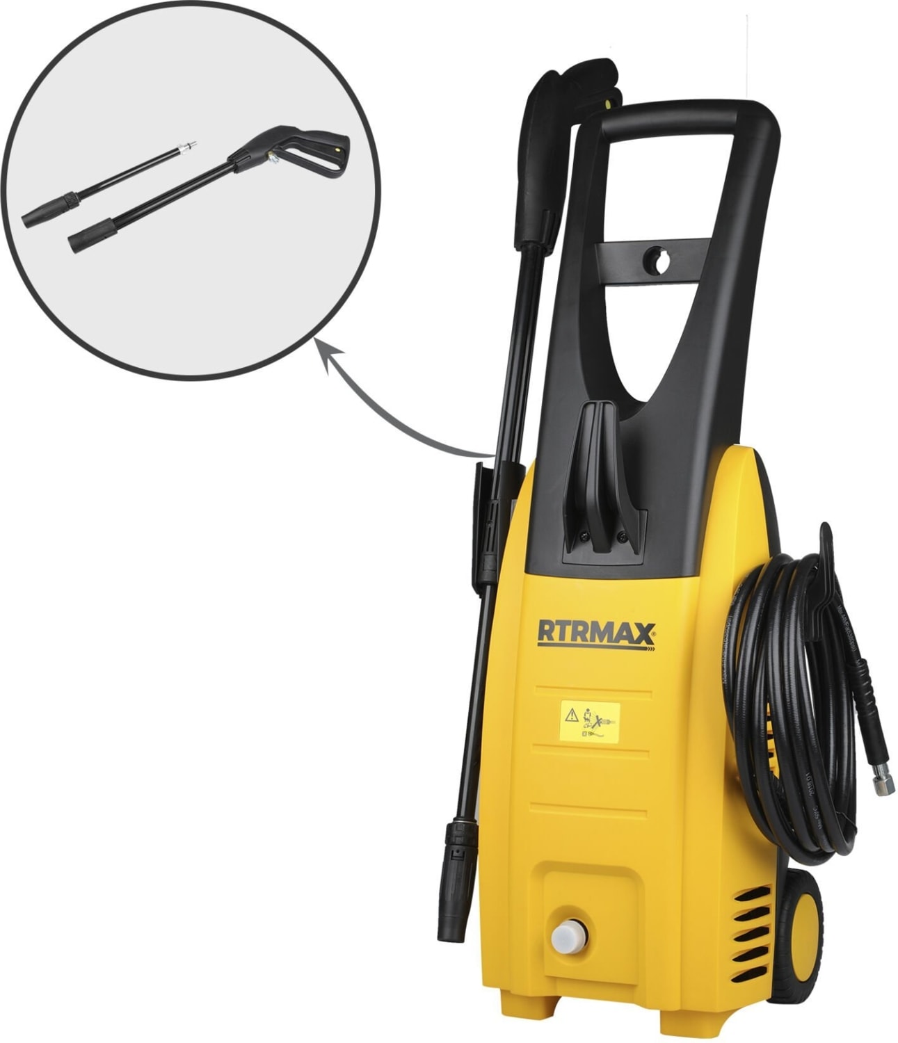RTM711 Yüksek Basınçlı Yıkama 1700 W 150 Bar