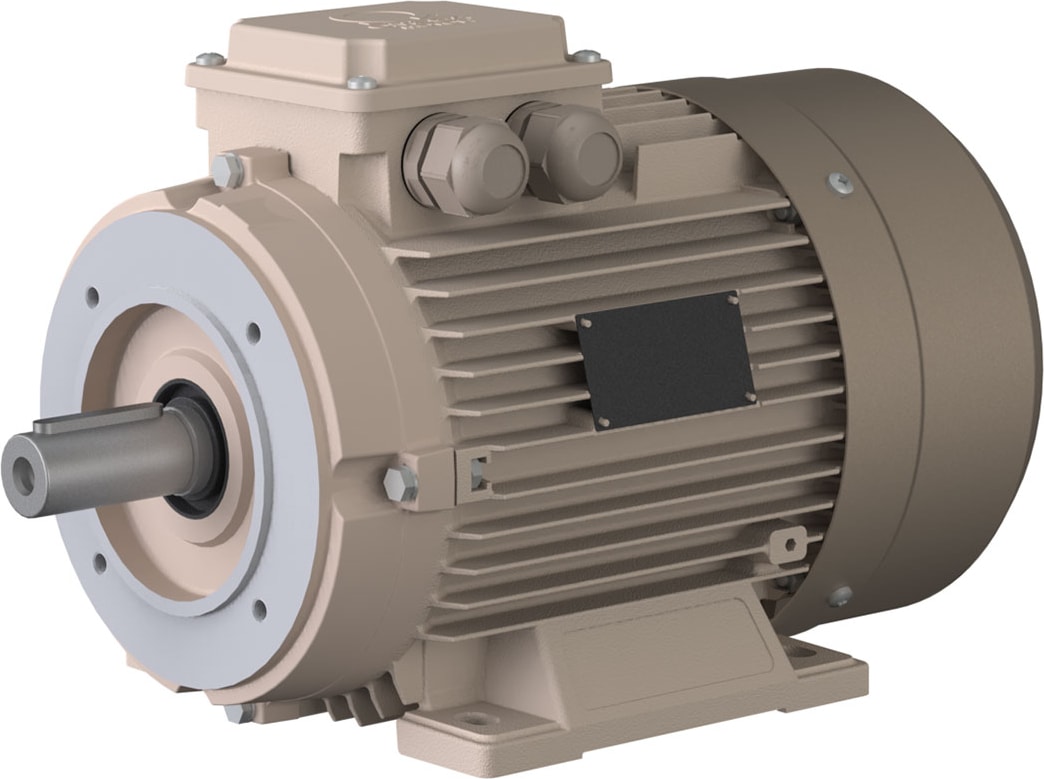 Motor 1,5 Kw, 3000 Devir, B34 Ayaklı Flanşlı