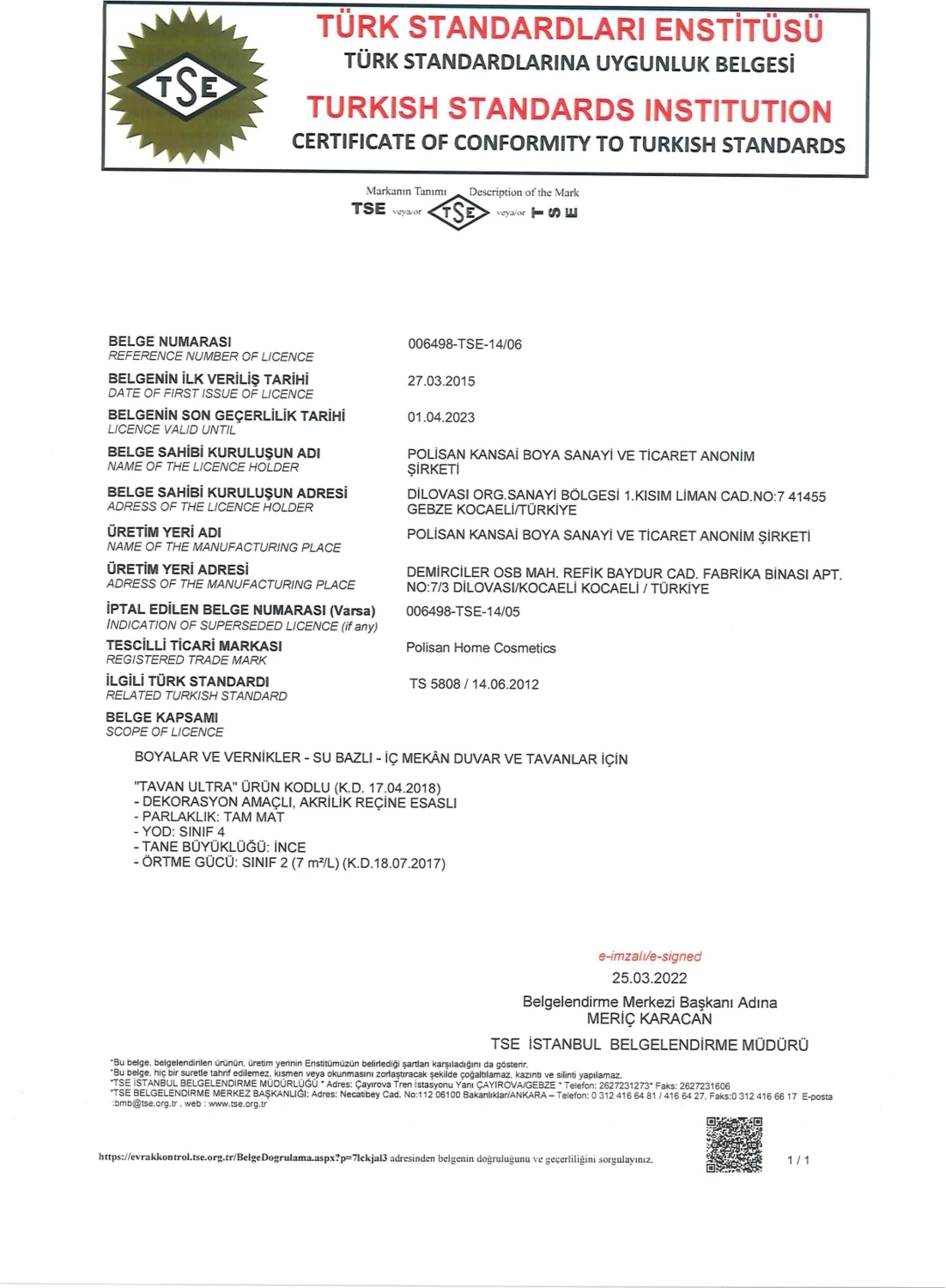 Tavan Ultra Beyaz 17,5 kg