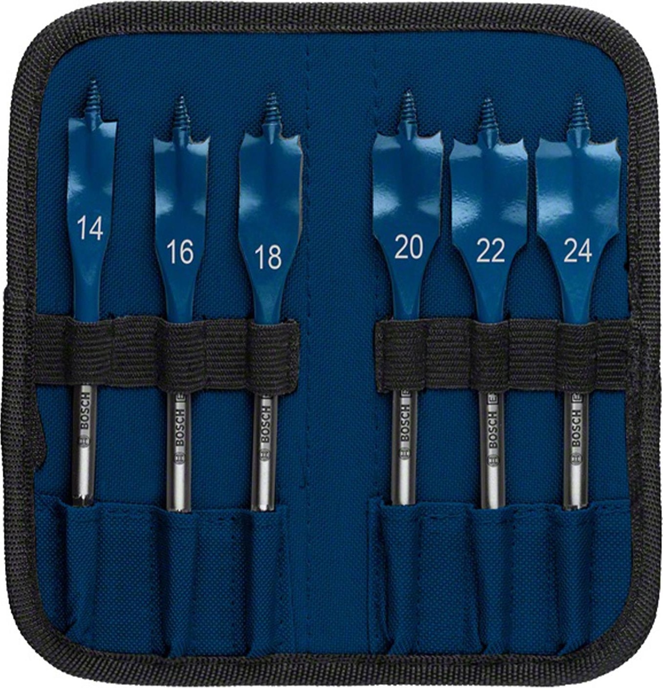 14-24 mm 6’lı Expert Yaprak Matkap Ucu Seti 2608900332
