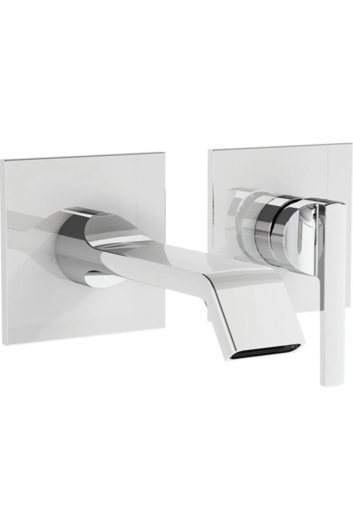 Vitra Suit A42782 Ankastre Lavabo Bataryası, Sıva Üstü, Krom