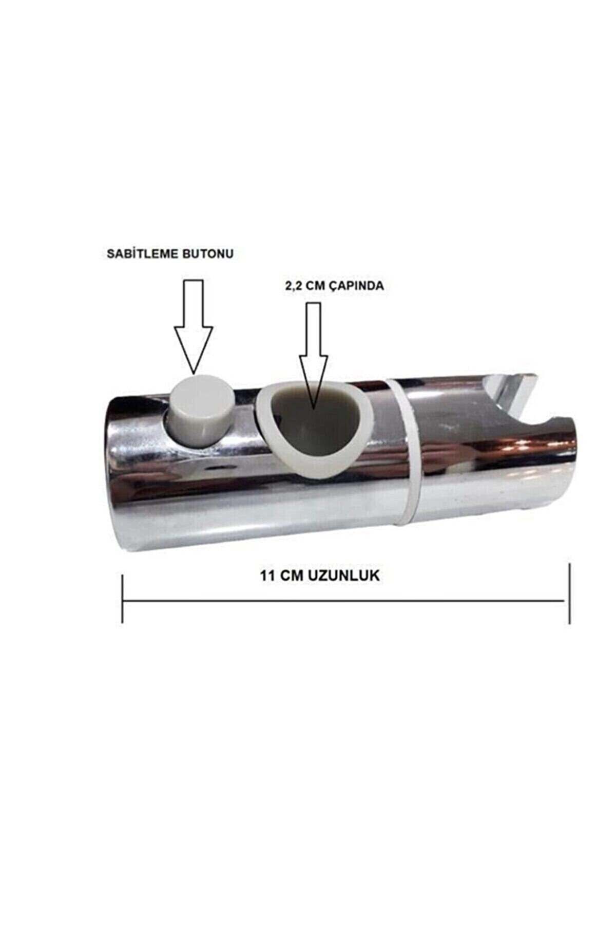 Krom Kaplama Tepe Yağmurlama Duş Seti Robotu Başlık Sabitleyici Mafsal Yedek Parça