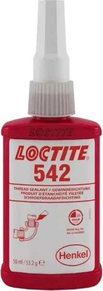 542 Orta Mukavemetli Hidrolik Pnömatik Dişli Sızdırmazlığı 50 ml