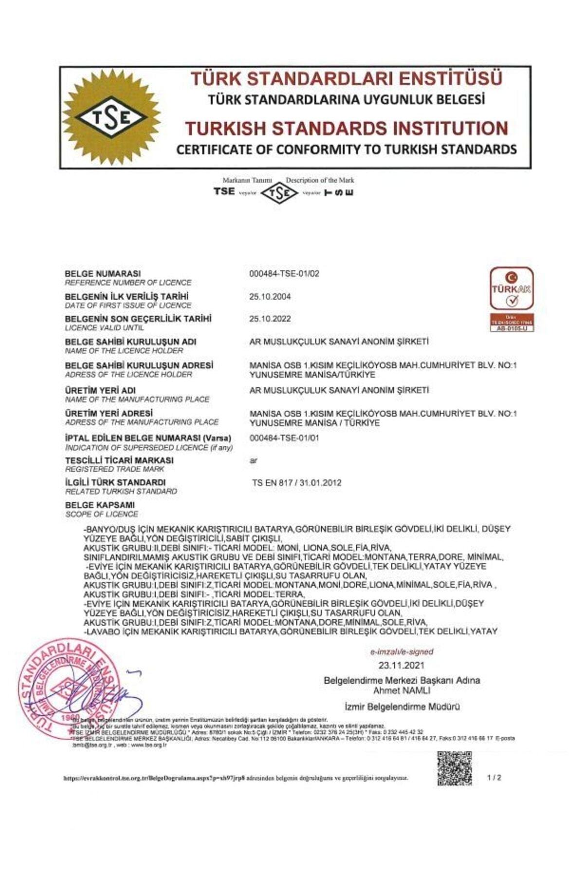 Ar Melıa Lavabo Bataryası Kuğu 102118149