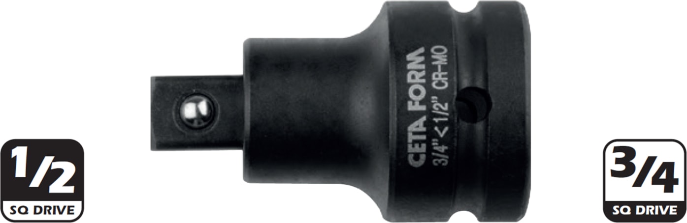 C71-91 3/4’’ Havalı Lokma Adaptörü - D:3/4”=>E:1/2”