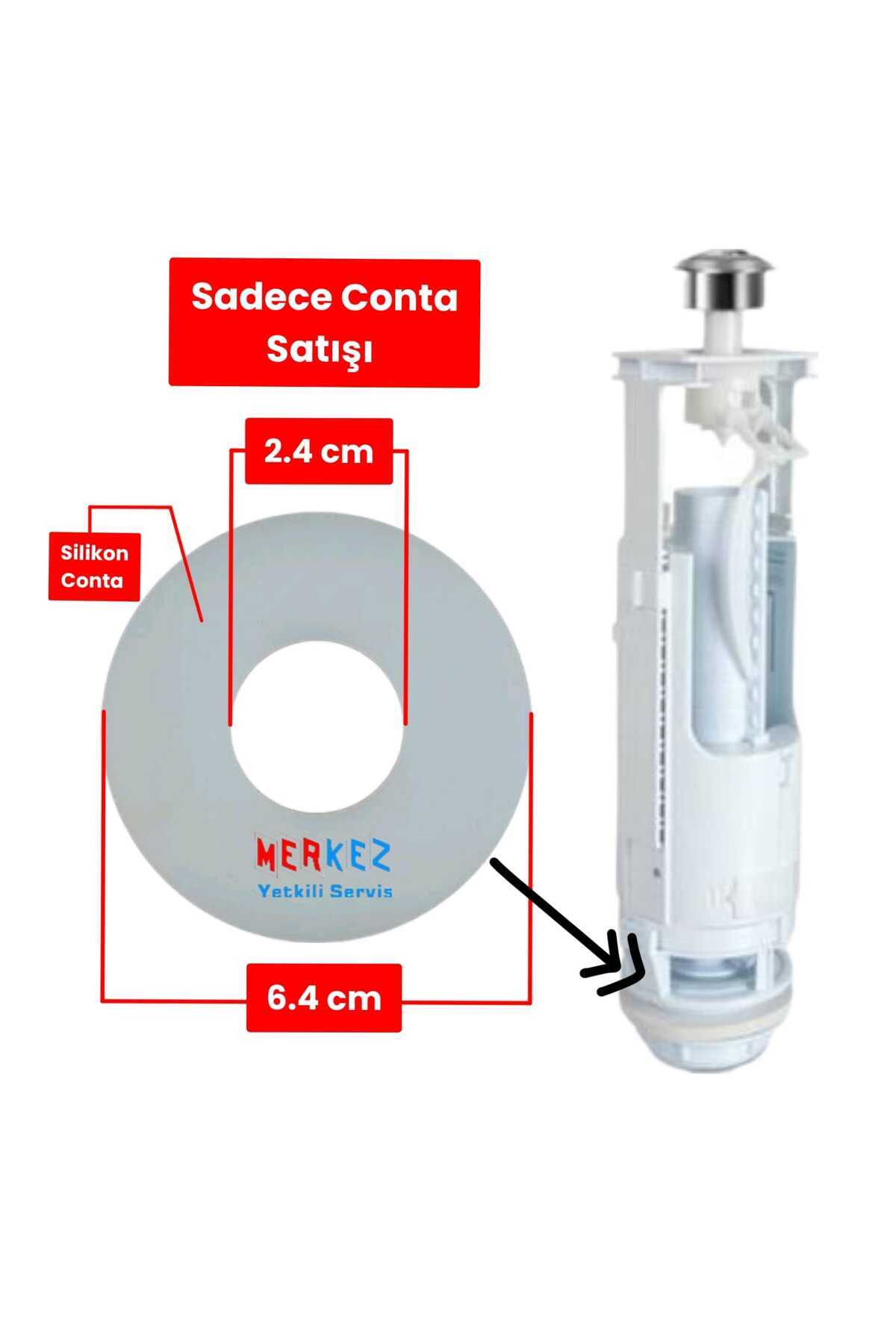 Çift Basmalı Klozet Rezervuar İç Takım Contası