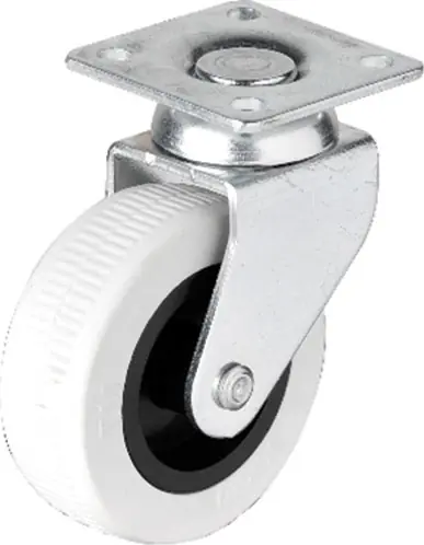 Hts 321 - 50X20 mm Gri Tablalı Teker 4 Adet
