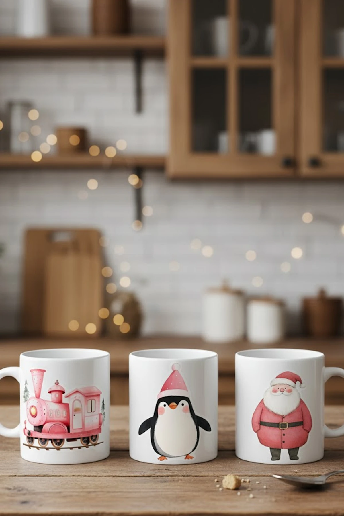 Yeni Yıl Yılbaşı Figürleri 3'lü Priz Sticker Setleri