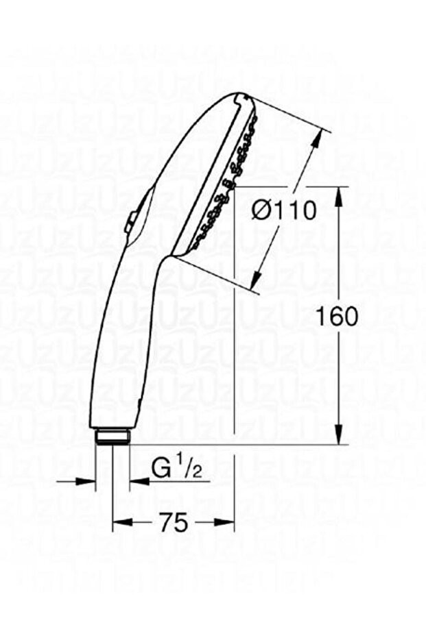 Tempesta 110 El Duşu 2 Akışlı - 261612433