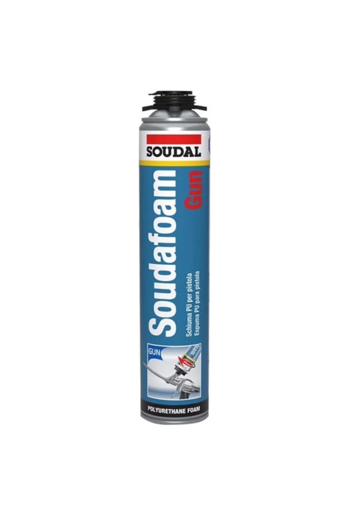 Soudafoam Poliüretan 750 ML Tabancalı Köpük 12 Adet Koli Fiyatıdır.