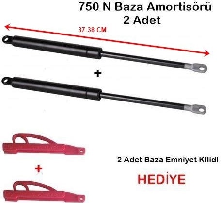 Baza Amortisörü  Marka 750N ,2 Adet Baza Pistonu