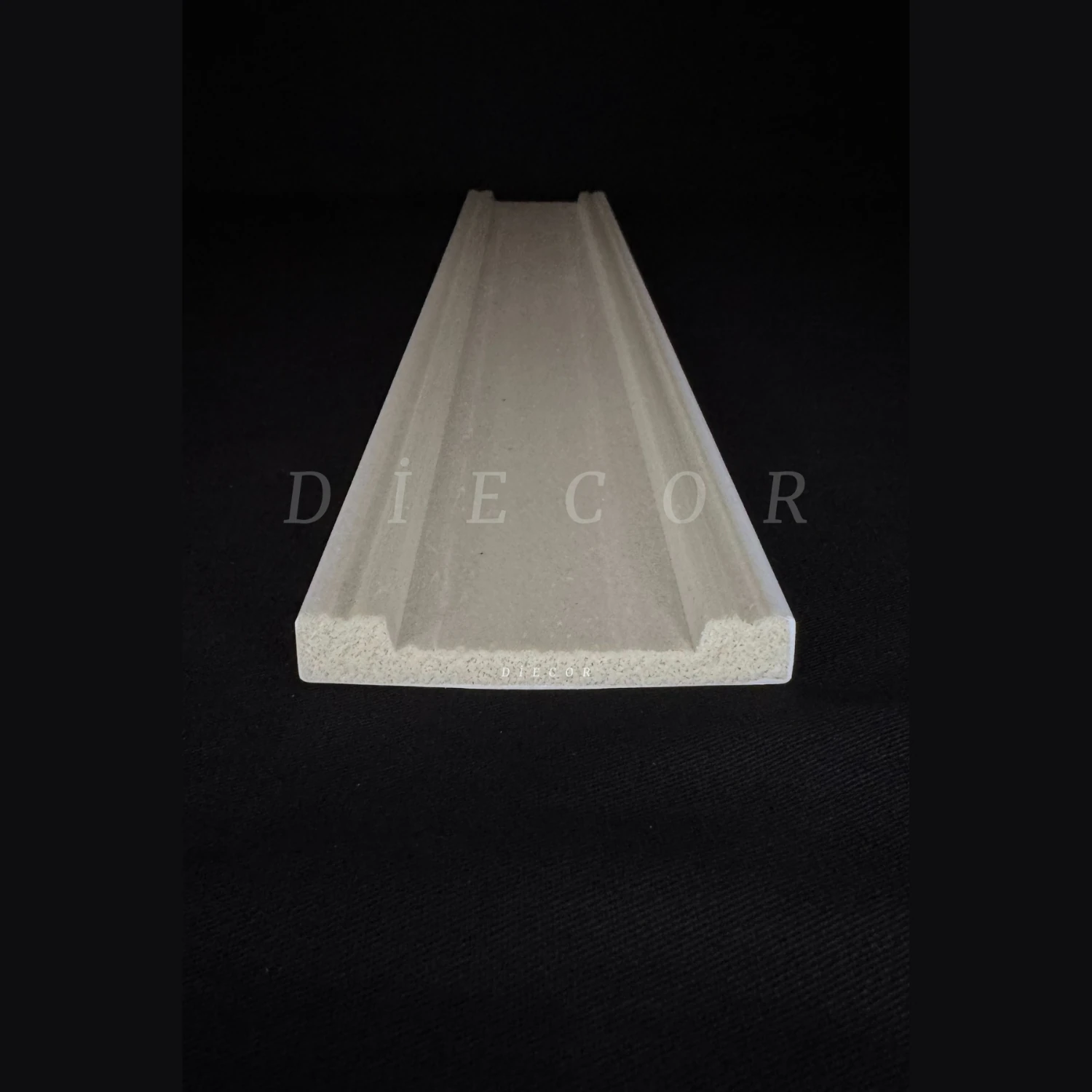 Dekoratif Boyanabilir 10 Adet 7,5 cm Polistren Duvar Çıtası