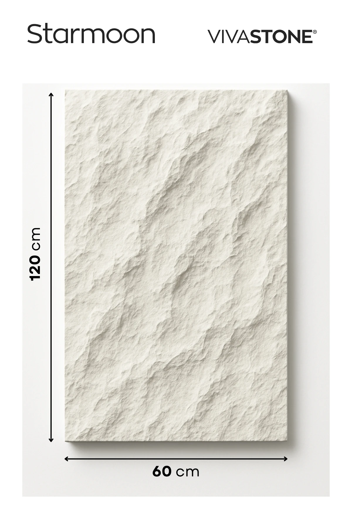 Esnek Taş Panel Soft Stone 60x120 cm - İç Ve Dış Mekan Dekorasyon Paneli - 3 Boyutlu Gerçek Taş Doku