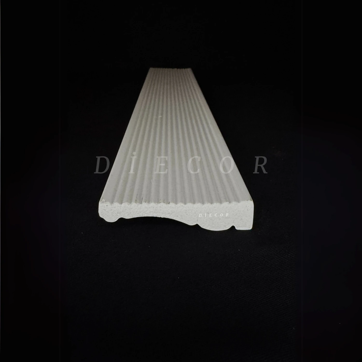 Dekoratif Boyanabilir 10 Adet 7 cm Polistren Süpürgelik