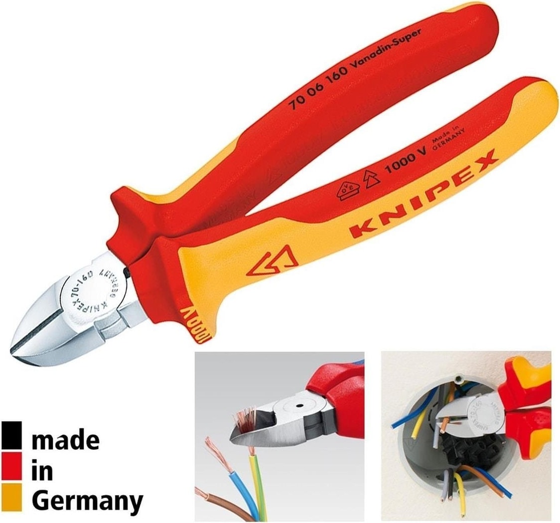 Knipex Vde Yan Keski 160MM-7006160