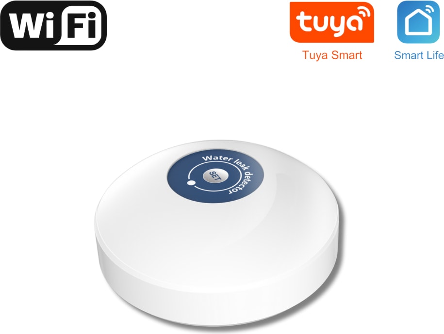 Wifi Su Baskını Sensörü (Tuya, Smart Life Uyumlu )