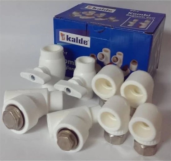 Dirsekli Kombi Bağlantı Seti (8'li)