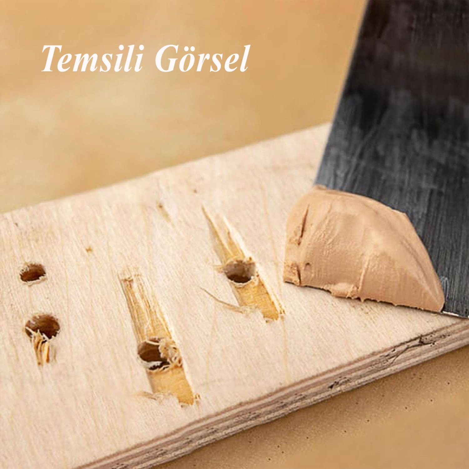 Tamir Macunu Ahşap Parke Meşe Mobilya Dolgu Çatlak Çizik Giderici 200 gr Kullanıma Hazır Macun
