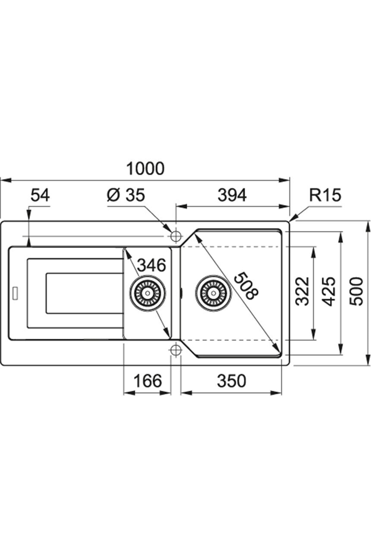 - Urban Ubg 651-100 Fragranite Stone Grey Eviye