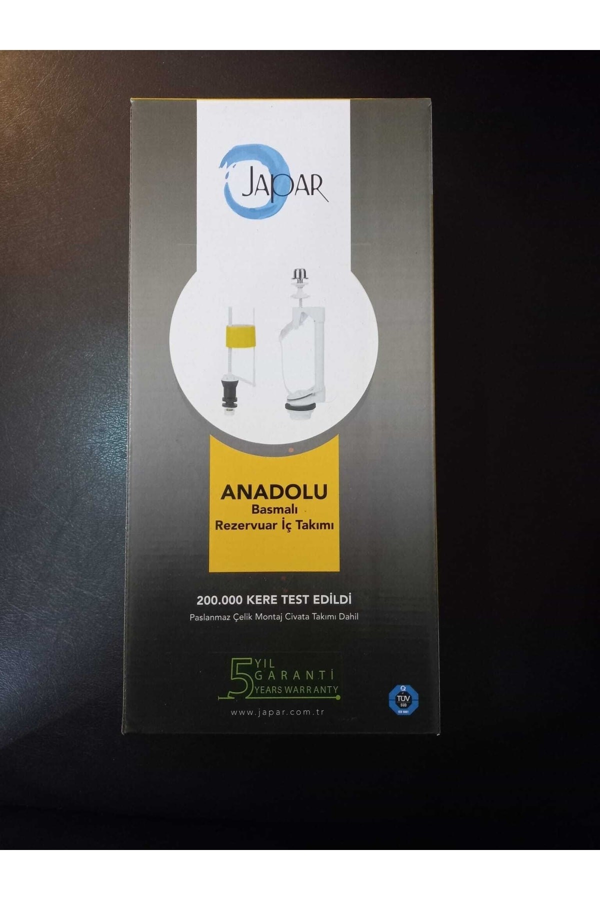 Anadolu Basmalı Rezervuar Iç Takımı (5 YIL GARANTİ)
