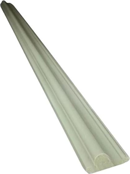 Dekoratif Boyanabilir 1 Adet 2cm x 240CM Eğimli Polistren Duvar Çıtası Ev Salon Koridor Çıtalama