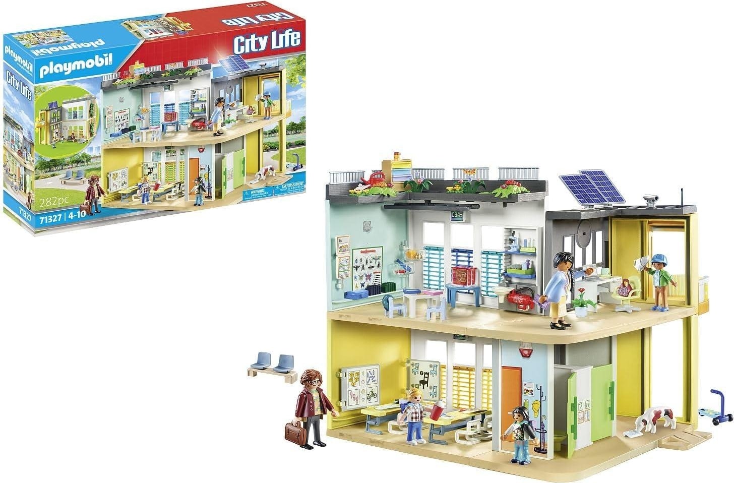 Byars-City Life 71327 Hareketli Yazı Tahtalı Büyük Okul, 5 Yaşından Itibaren-Byars