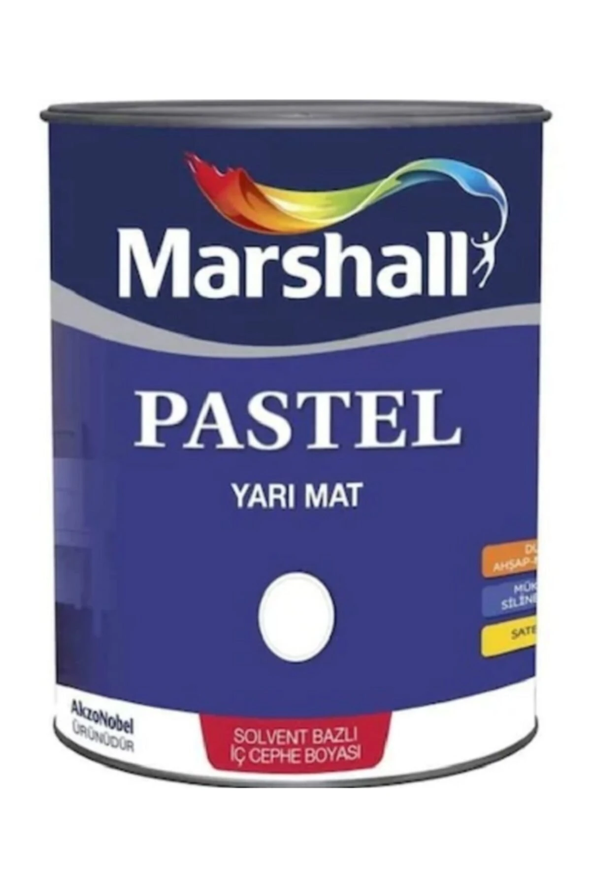 Pastel Yarı Mat Sentetik Boya 1 L Çakıl Taşı